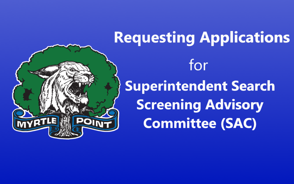 Closed: Requesting Applications for Superintendent Search Screening Advisory Committee (SAC)
