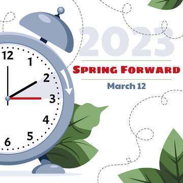 Don't forget to move your clocks forward one hour. 